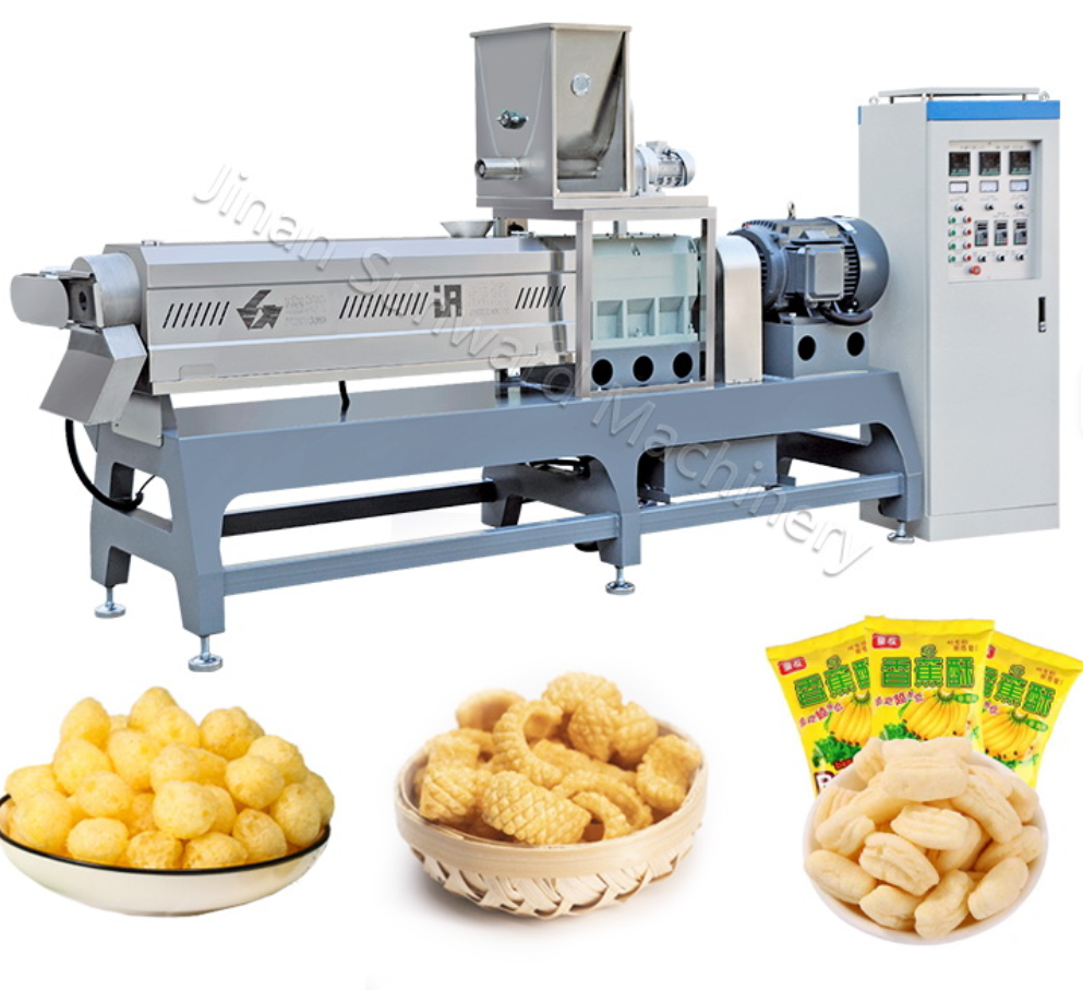 Automatic Continuous Puffed Cereal Snack Packaging Line view 3